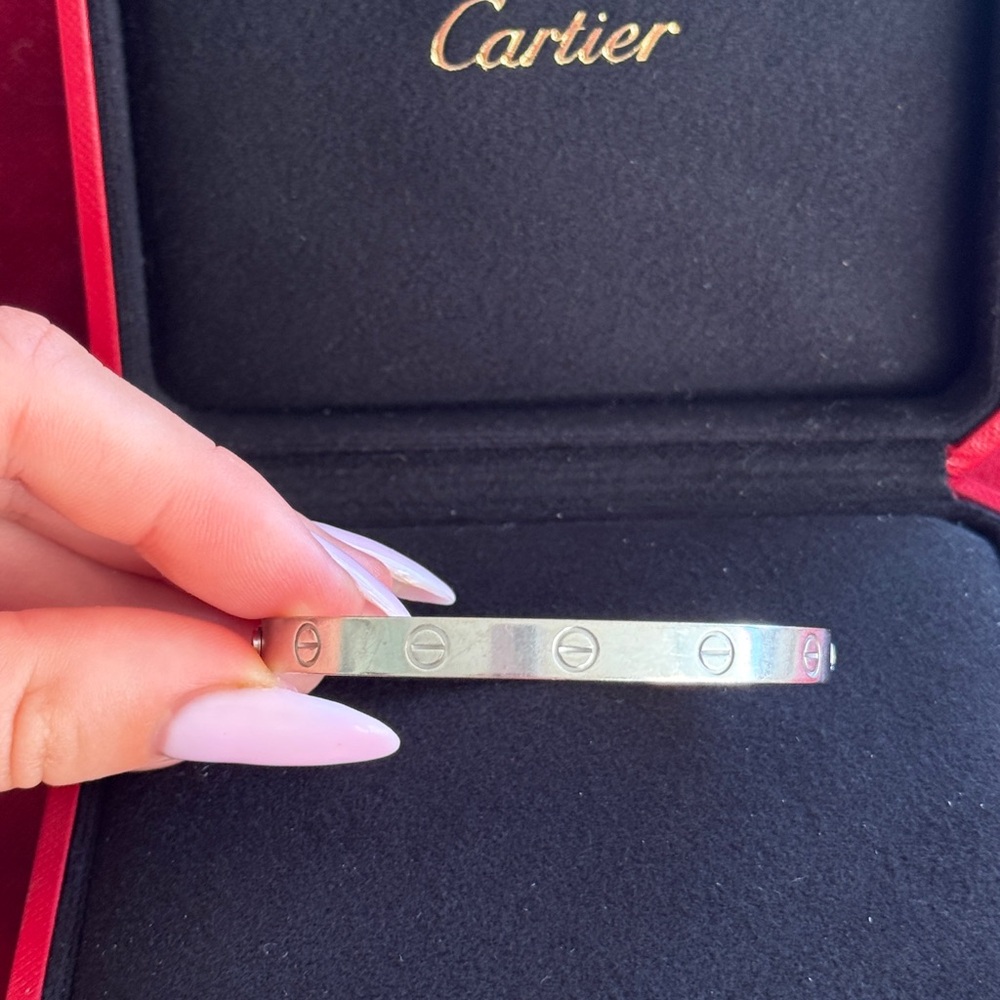 Authentic Cartier LOVE BRACELET, CLASSIC MODEL, 17 size. - Picture 13 of 16